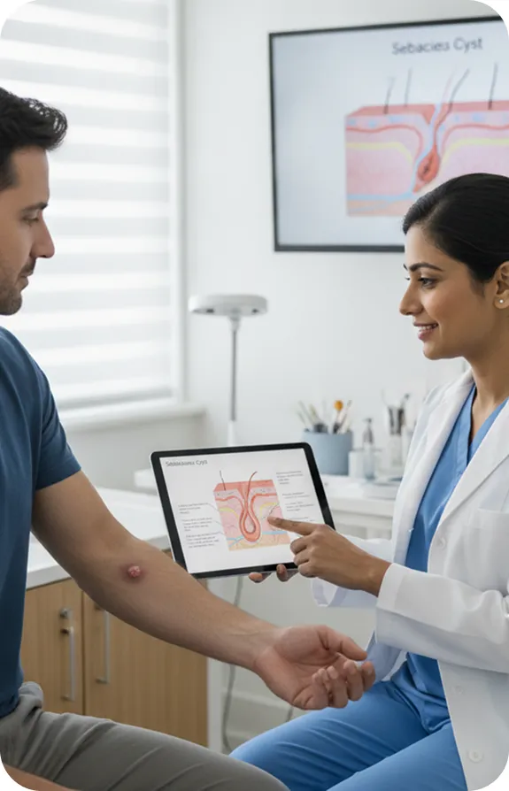 Cyst Removal Cost in Surrey
