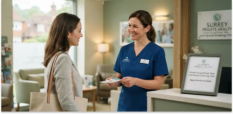 Private Cervical Smear Tests and Cervical Screening Clinic in Surrey