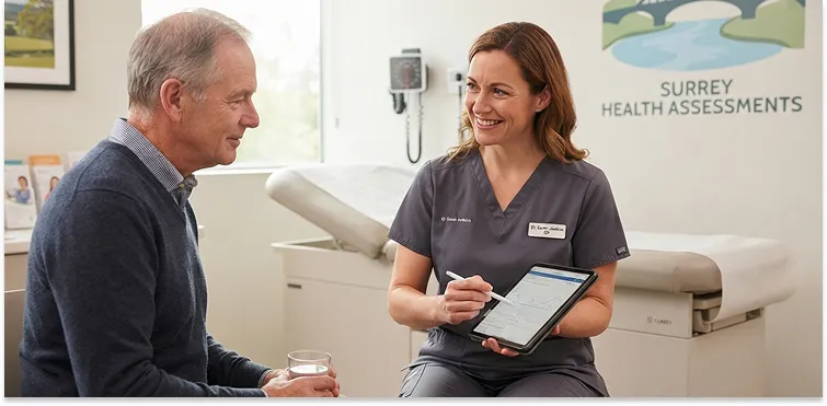 Routine Health Assessments Clinic in Surrey