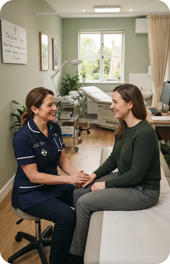 Why Choose Prima Health for Private Cervical Screening in Surrey